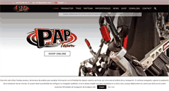 Desktop Screenshot of papteam.com